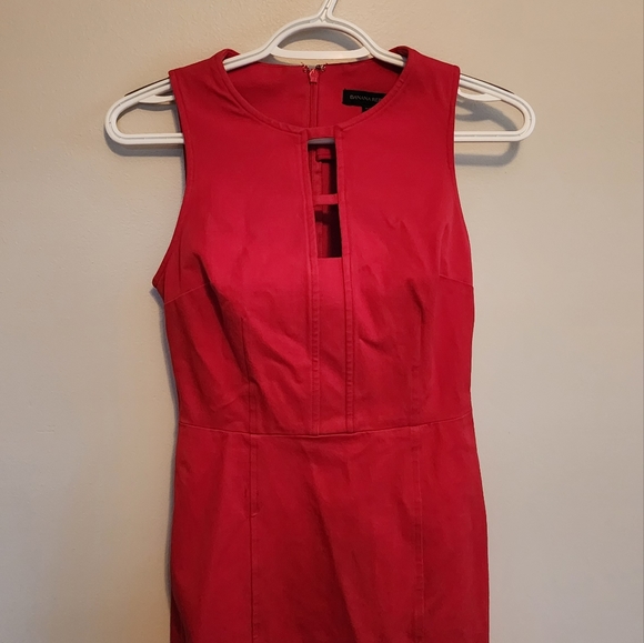 Banana Republic Red Dress - Picture 2 of 3